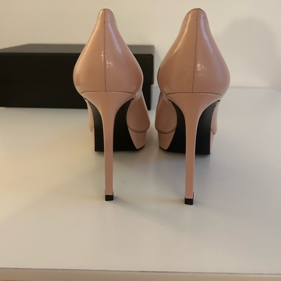 YSL Pink Platform Pumps - Picture 4 of 6